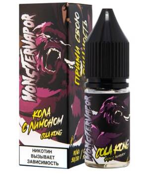 Жидкость MONSTERVAPOR Salt - Cola Kong (Кола с Лимоном) 
