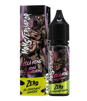 Жидкость MONSTERVAPOR Salt - Cola Kong (Кола с Лимоном) 